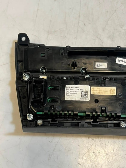 2010-2017 BMW 5 Series F10 F11 Stereo/Climate Control Switch Panel 9241246 OEM