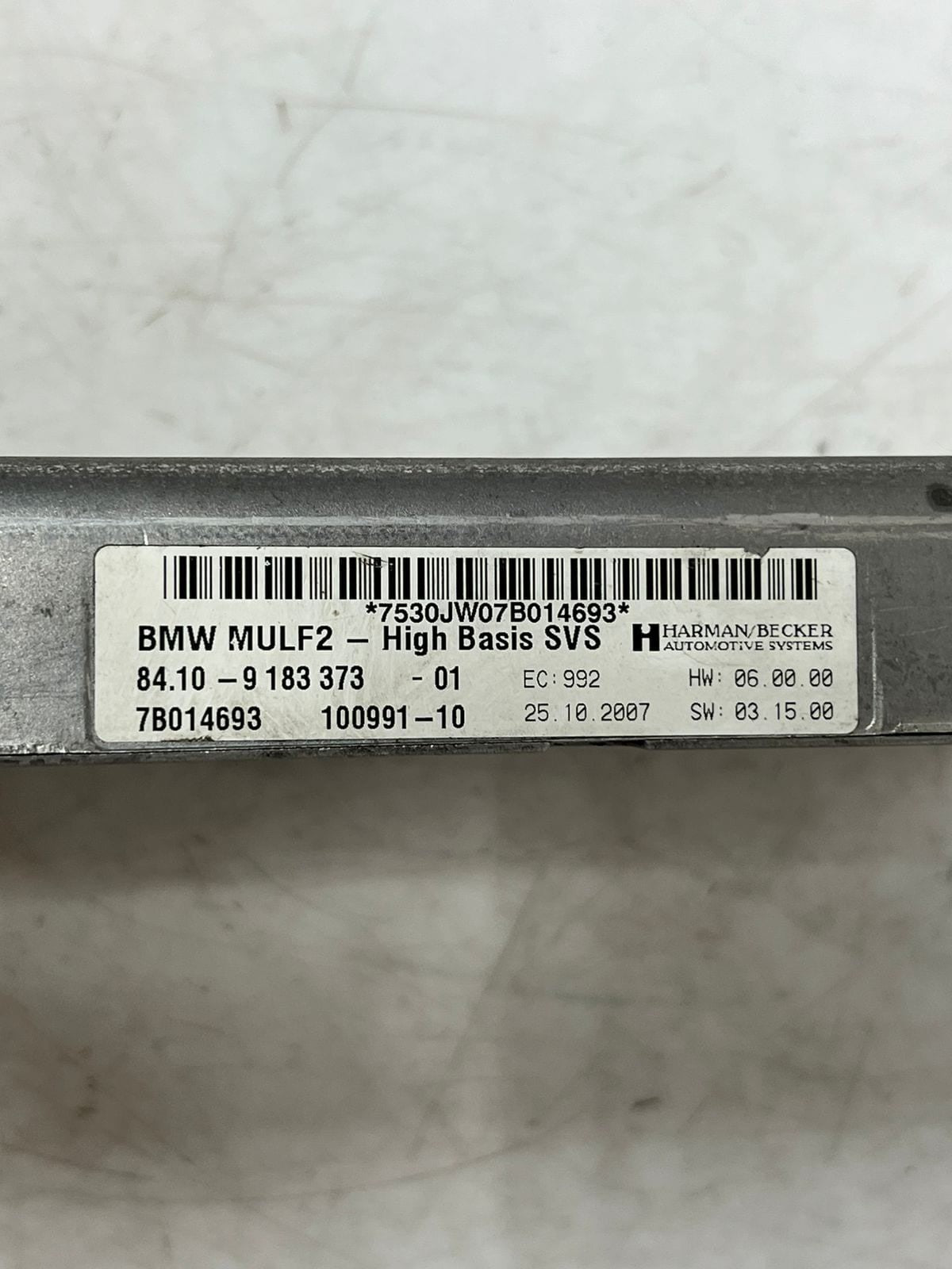 07-11 BMW E90 E92 E93 3' 328i Bluetooth Communication Control Module 9183373 oem