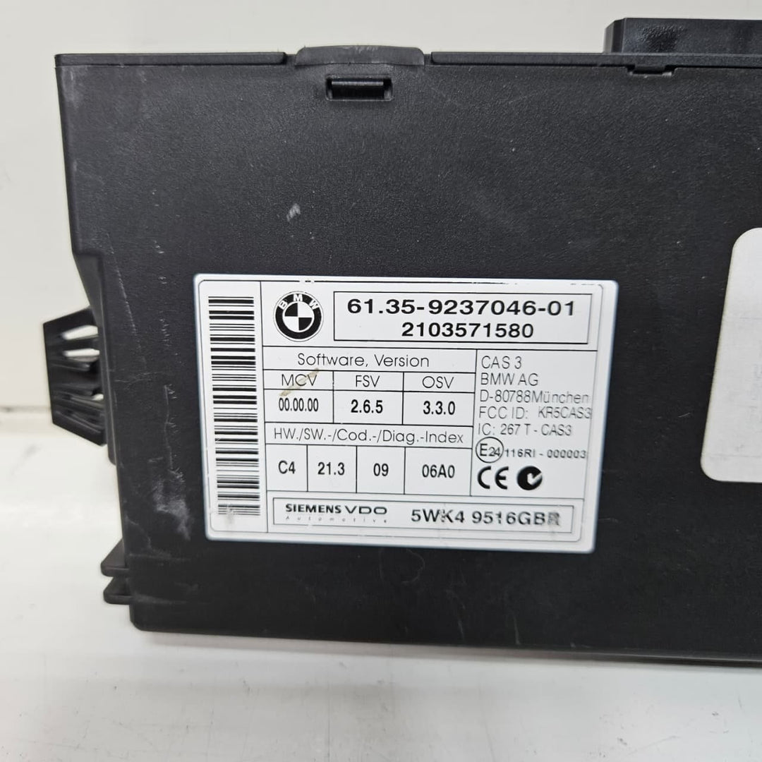 8510838-2010 BMW X5 3.0D E70 Engine Control Unit ECU DDE Key Set