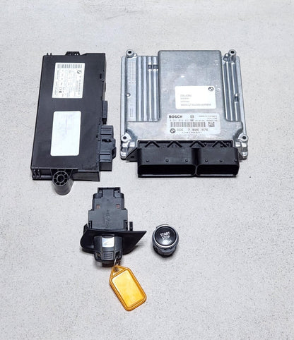 2007-2008 BMW X5 E70 DIESEL 3.0D M57 Engine Control Unit 7806976 X5 E70