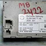 Mercedes Gateway Control Module A2305407145 SL R230 and R232