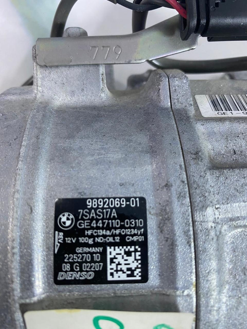 BMW Air Diesel B57 Compressor 9892069 BMW X5 G05, X6 G06, and X7 G07 G60 G61