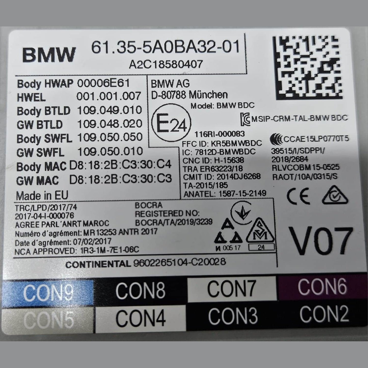 2020 BMW X3 G01 M40iX B58D RHD Engine Control Unit ECU Set 9846689 OEM