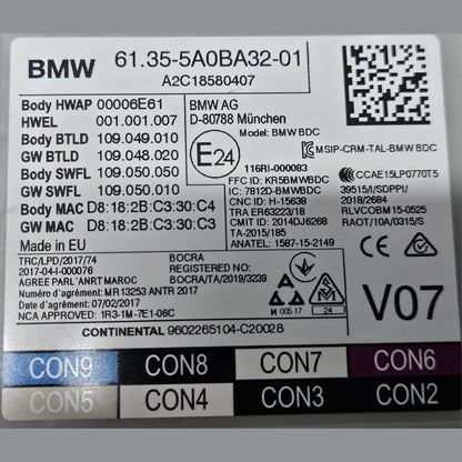 2020 BMW X3 G01 M40iX B58D RHD Engine Control Unit ECU Set 9846689 OEM