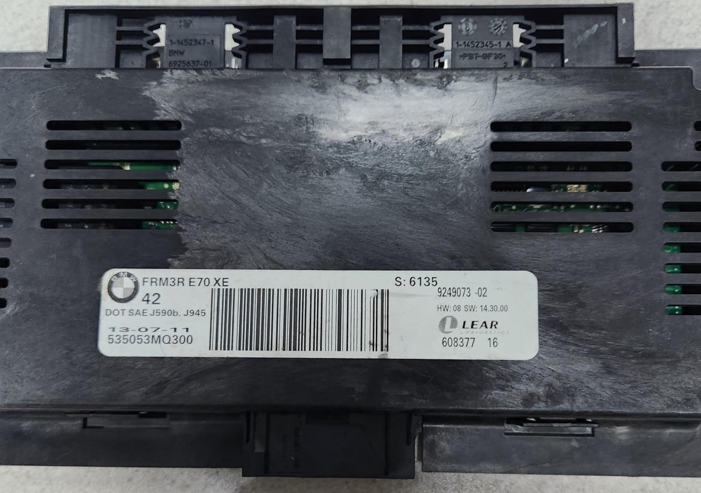 OEM BMW E70 E71 X5 X6 series FRM3R XE FOOTWELL XENON HEAD LIGHT MODULE 9249073