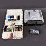 BMW F30 N47 F31 320D X3 F25 ENGINE CONTROL UNIT ECU SET DDE BASIC - 8574094