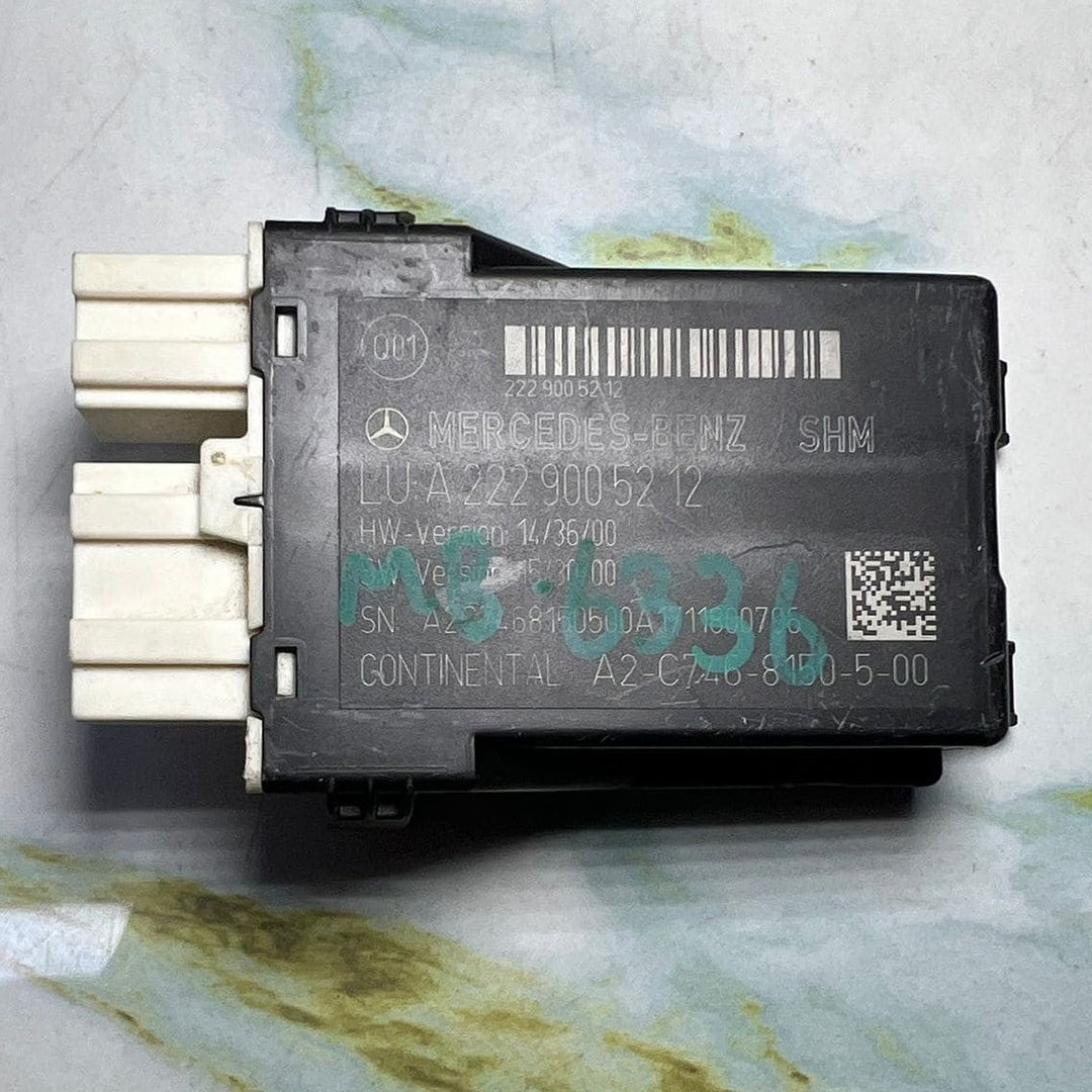 2017 Mercedes GLC43 AMG Rear Seat Heating Control Module A2229005212 S-Class