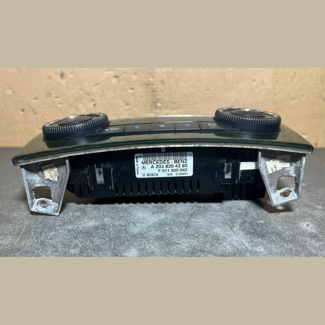 03-06 Mercedes W203 C-Class A/C Heater Climate Control Panel A203 8304385 OEM