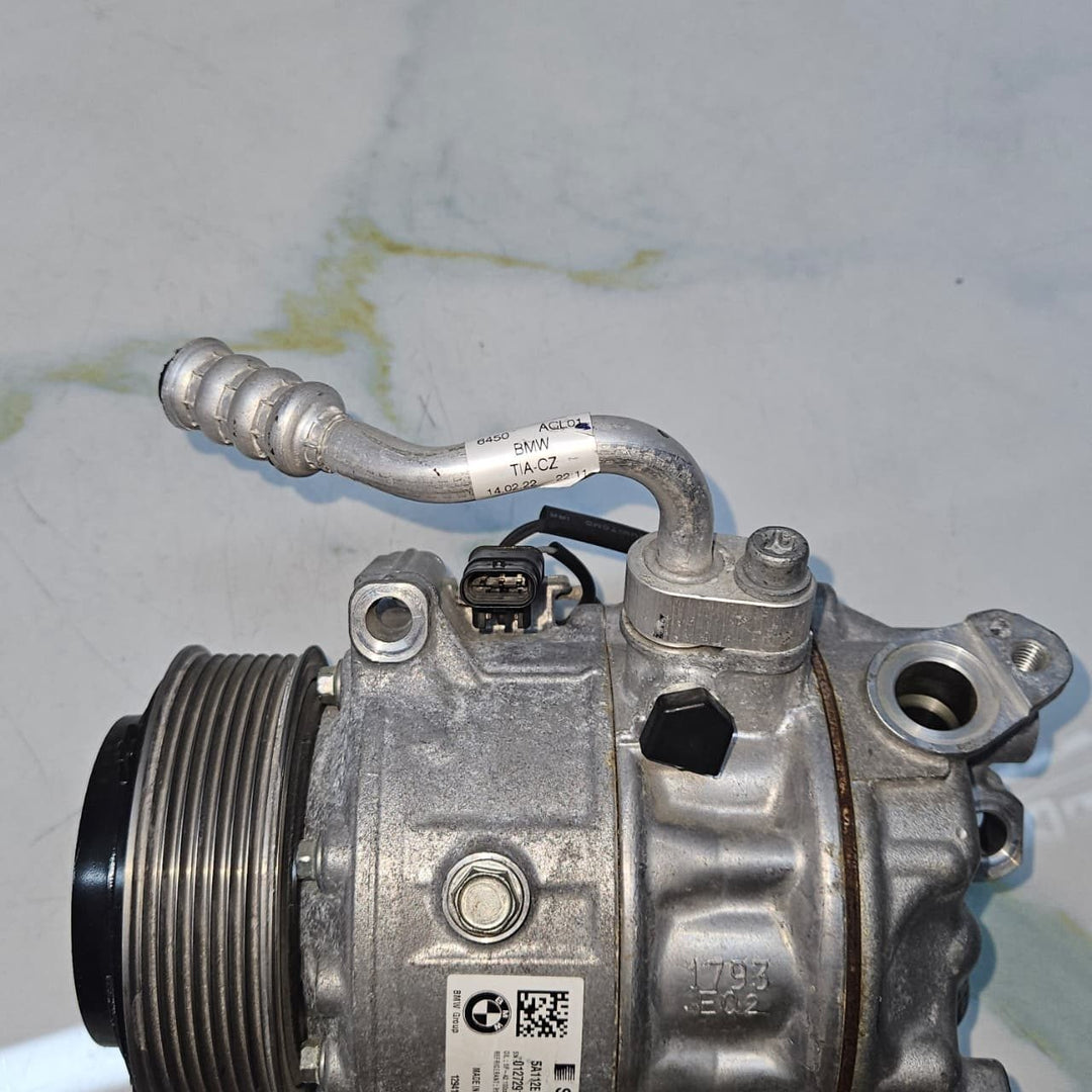 2016-2019 BMW 750Li M5 F90, M8 F91 F92 Air Conditioning Compressor 5A112E1