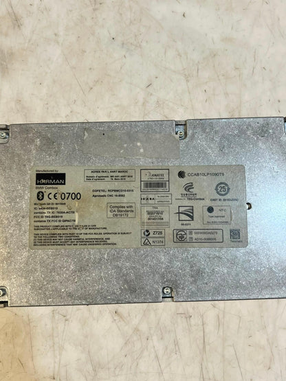 2012-2018 BMW 5' GT F07 640i Telematics Bluetooth Control Module 9257153 OEM