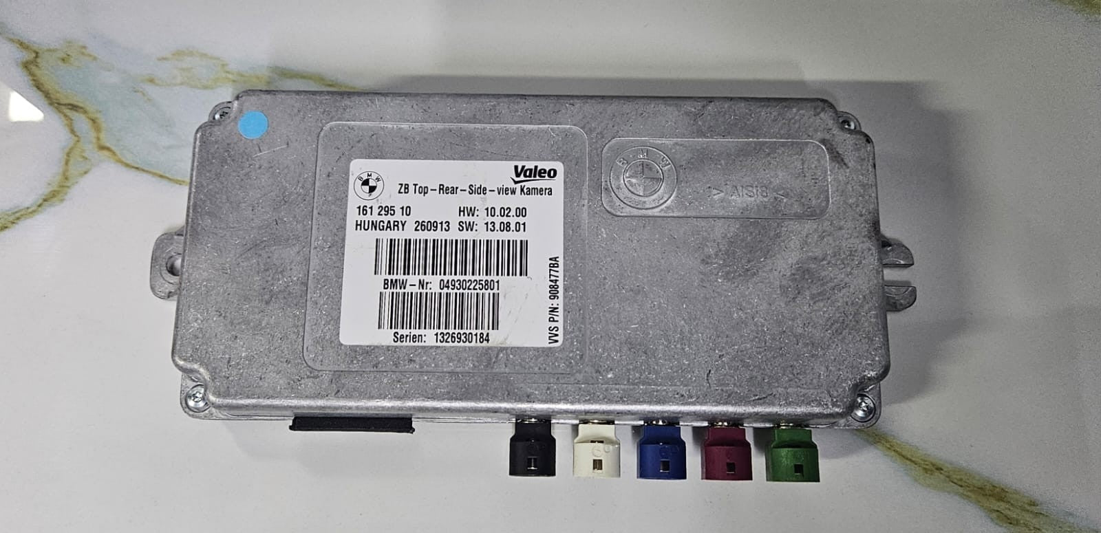 OEM BMW 550 750 F02 F10 REAR VIEW CAMERA COMPUTER CONTROL MODULE UNIT 908477BA