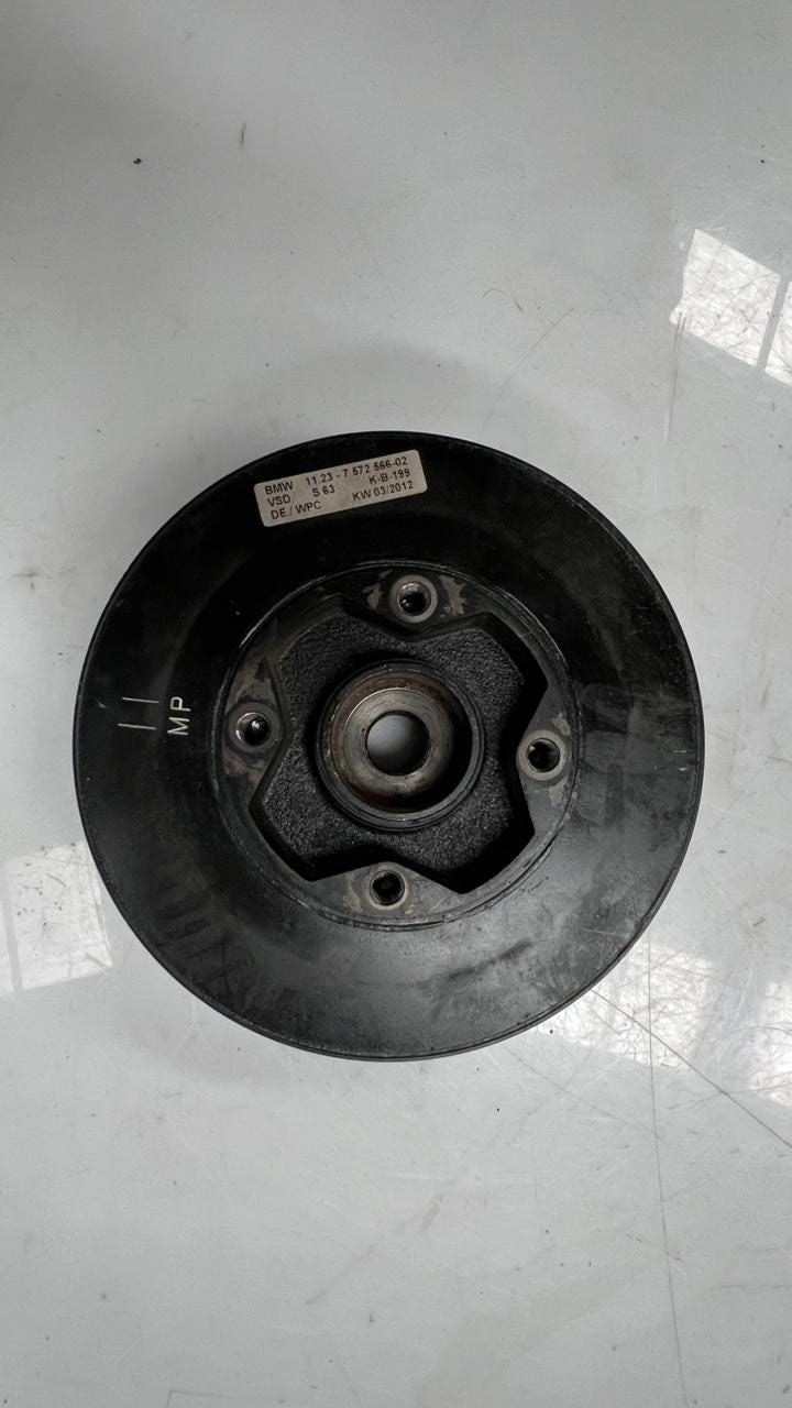2010-2019 BMW M5 Crankshaft Vibration Damper 7572566 M5, M6, X5, X6, and Alpina