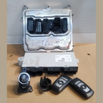 قم بتحميل الصورة إلى عارض الصور، BMW F30 320I N20 ECU DME KIT WITH KEY FEM P/N - 8606306