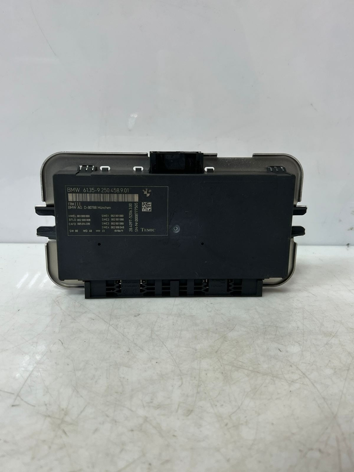 2011-2014 BMW FRM III X3 F25 Footwell Light Control Module 9250458 OEM