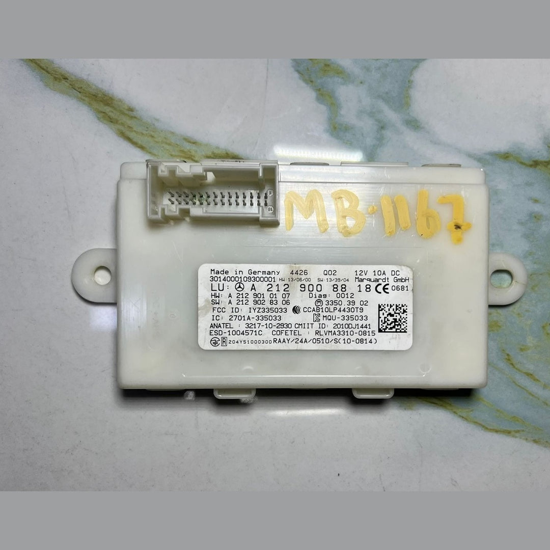 Mercedes Keyless Entry Control Module A2129008818 E-Class, CLS-Class, ML-Class, 