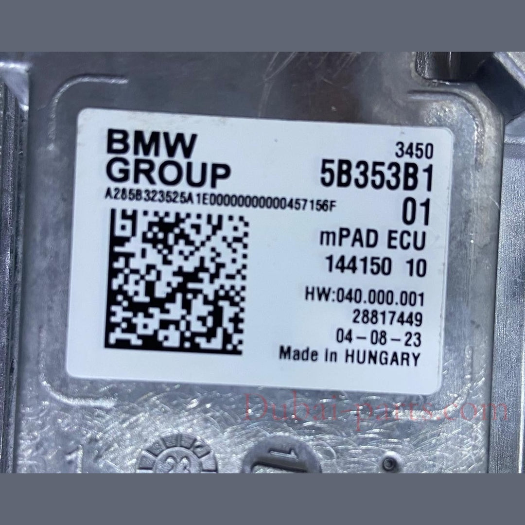 OEM BMW iX G07 X7 Control Unit Mpad Module 5B353B1