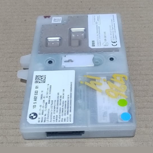 BMW X1 G26 i4 U11 BLUETOOTH TELECOMMUNICATION MODULE 1D 5A92533