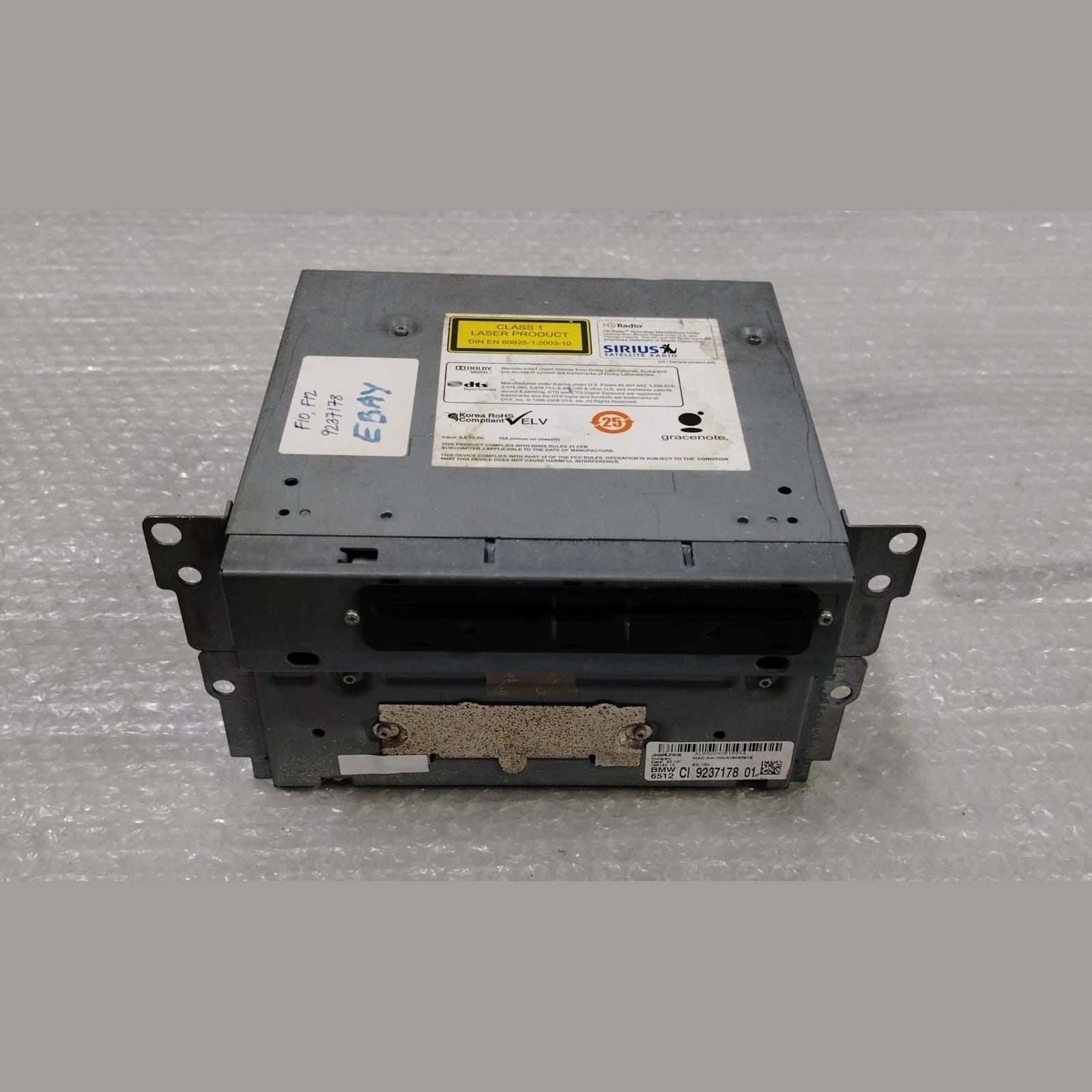 OEM BMW F10 F12 F01 F02 CIC RADIO NAVIGATION CD PLAYER HEADUNIT 9237178