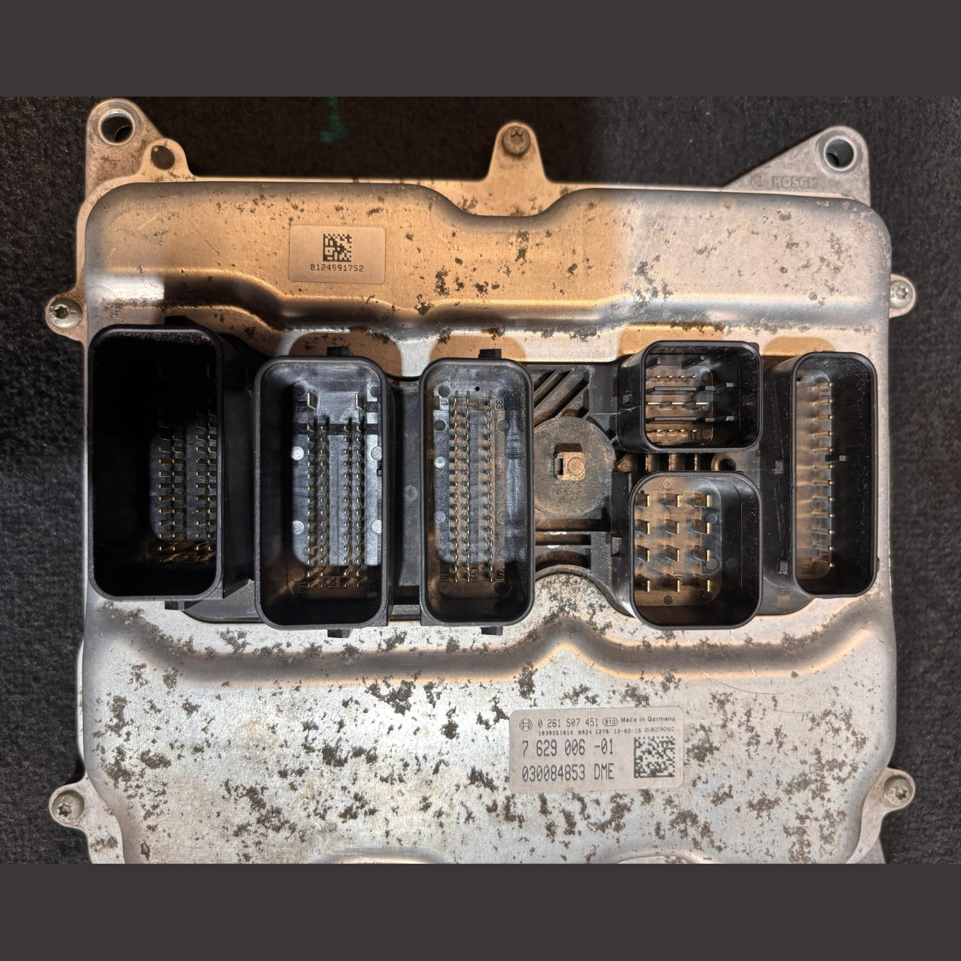 BMW X1 20iX E84 2011 N20B20A ENGINE CONTROL UNIT ECU COMPLETE  KIT 7629006