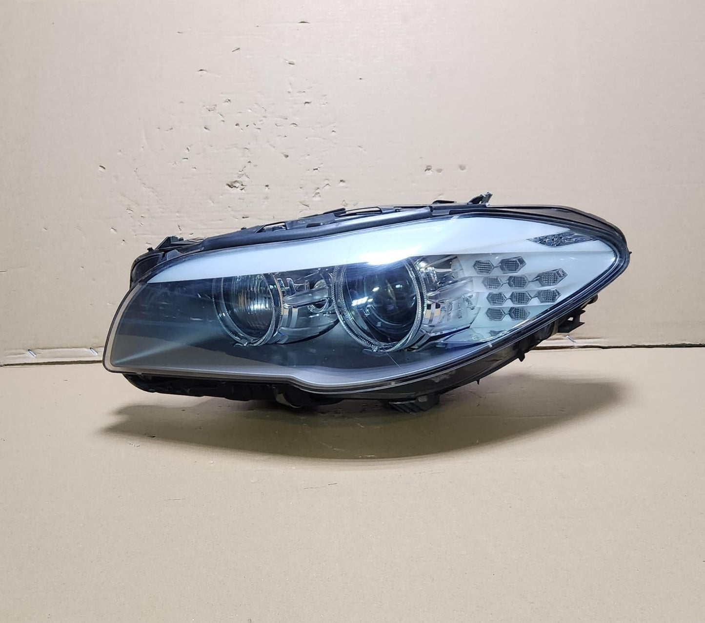 2009-2013 BMW 5 535I Series Headlight Left Side Adaptive Xenon ASSEMBLY 7271905