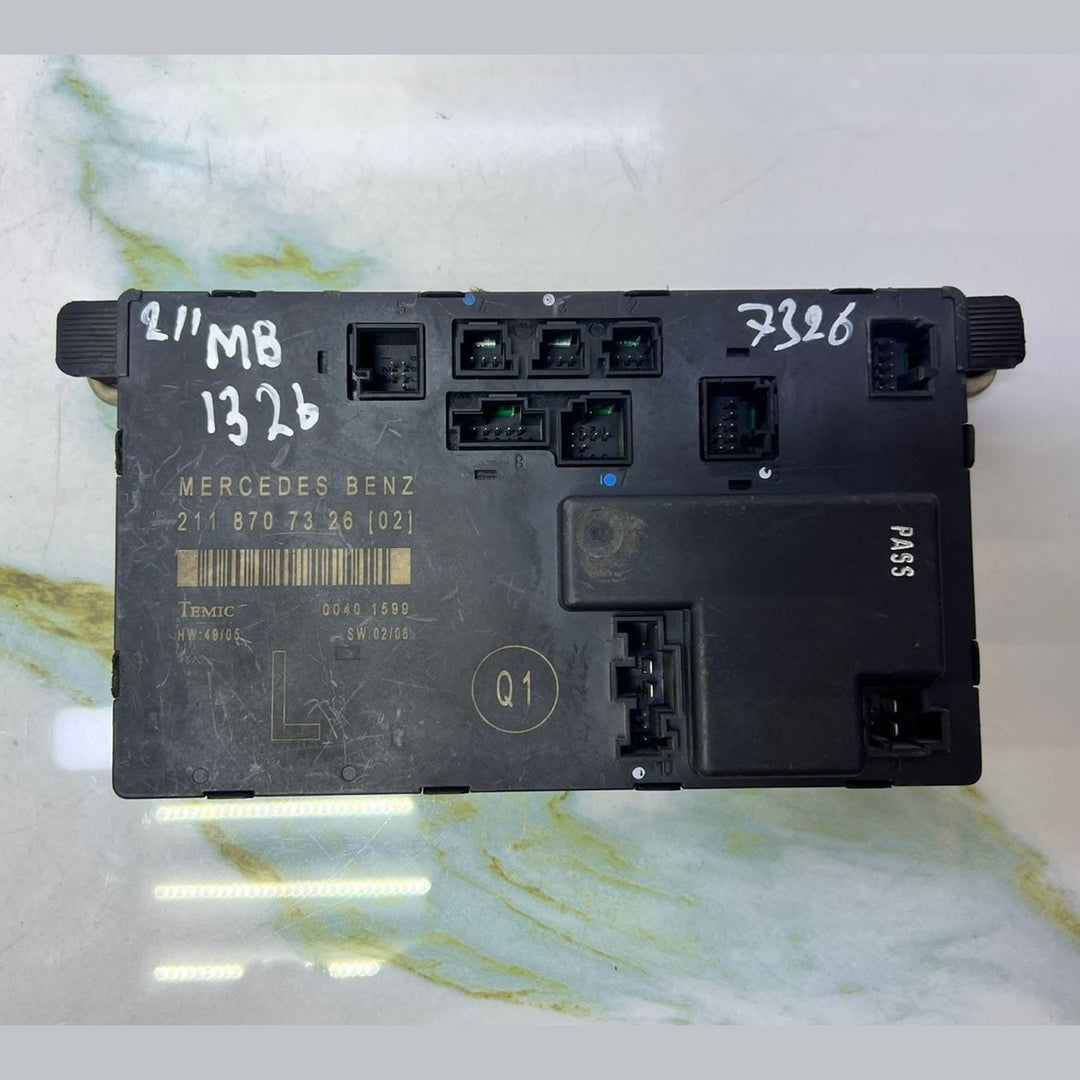 Mercedes Front Left Side Door Control Module A2118707326 E-Class W211
