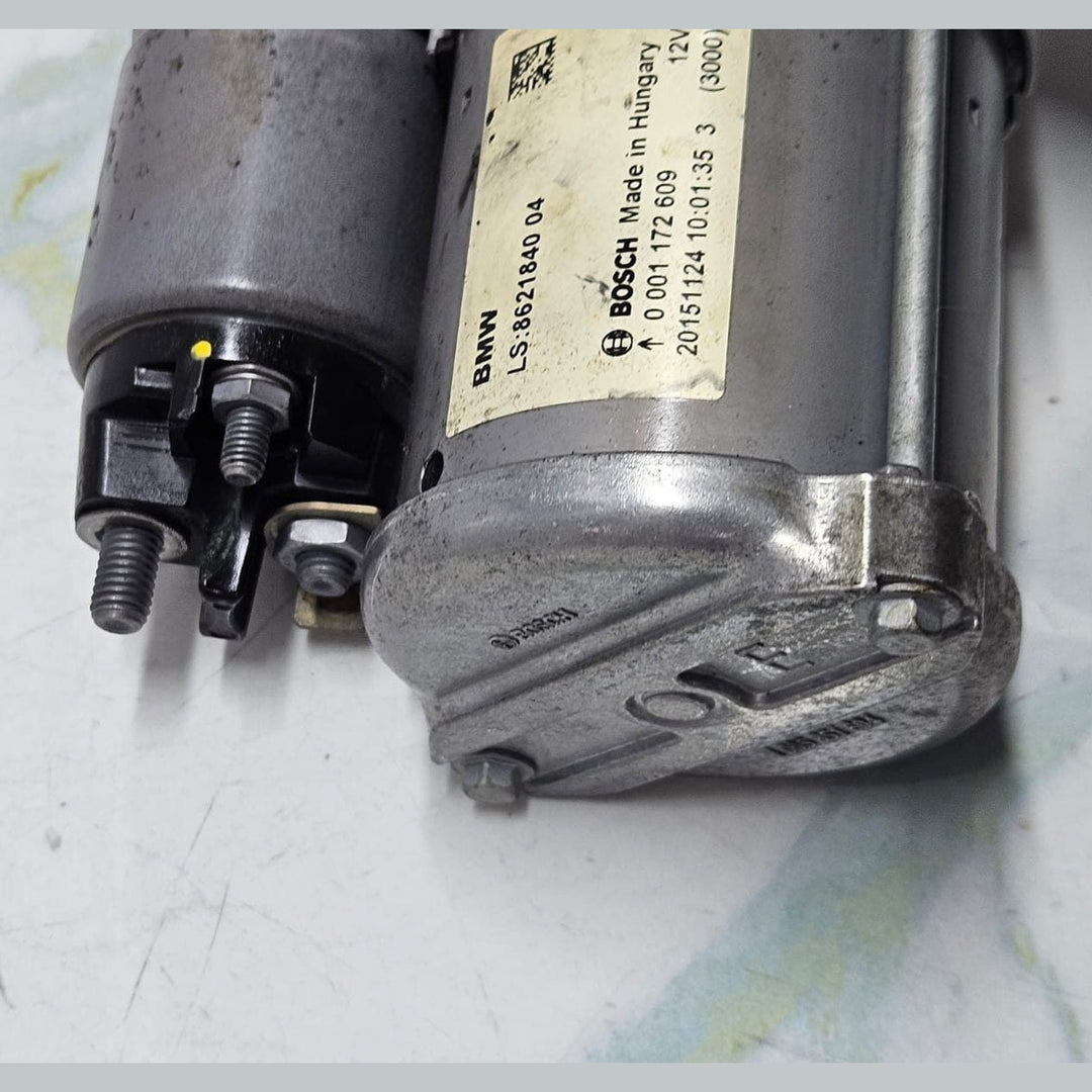 BMW G11 G30 G01 B58 ENGINE STARTER MOTOR 8621840 OEM