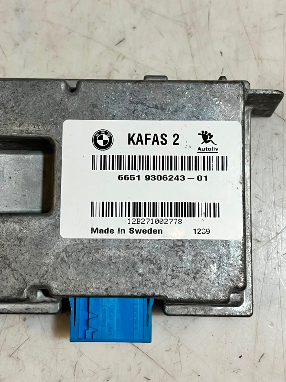 2013 BMW F10 F11 F13 F12 535i Lane Departure Camera Control Module 9306243