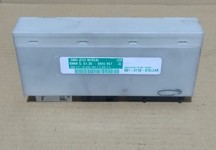 BMW X5 E53 D SPORT GM3 E53 W/SCA 12V BODY CONTROL ECU UNIT 61.35-6 946 947
