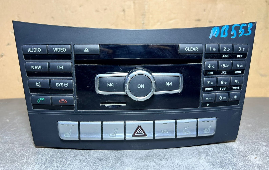 2012–2014 Mercedes-Benz W212 E-Class Head Unit CD Player A212 9005725 OEM