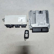 2014-2015 BMW 535D F10 Engine Control Module 8577843 ECU SET DIESEL 