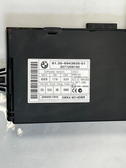 2008-2013 BMW M3 1' E63 E81 E82 Comfort Access Control Module CAS3 6943835 OEM