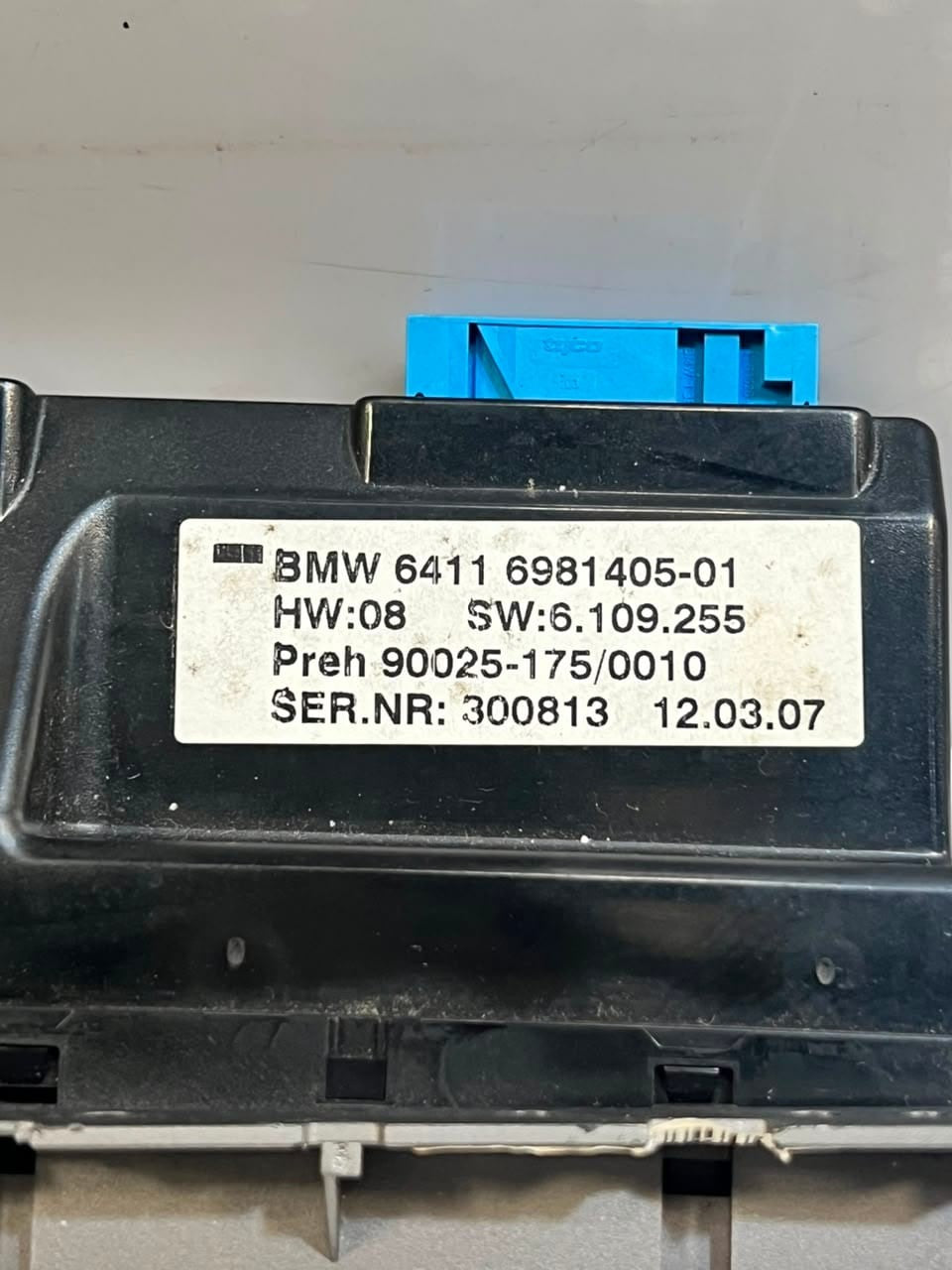 2006-2008 BMW 7 Series E65 E66 740I 750i A/C Climate Control Unit 6981405 OEM