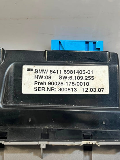 2006-2008 BMW 7 Series E65 E66 740I 750i A/C Climate Control Unit 6981405 OEM
