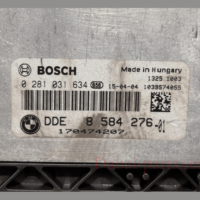 BMW AUTOMATIC F30 F31 320d N47N 163HP ENGINE CONTROL UNIT MODULE ONLY - 8584276