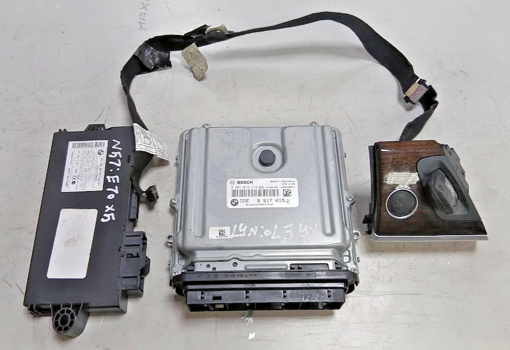 BMW X5 E70 E71 N57 ECU set DDE 8517015 Diesel Bosch 0281 018 319