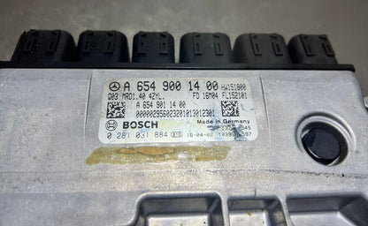15-20 Mercedes W213 E-Class Engine Control Module Unit ECM ECU A654 9001400 OEM