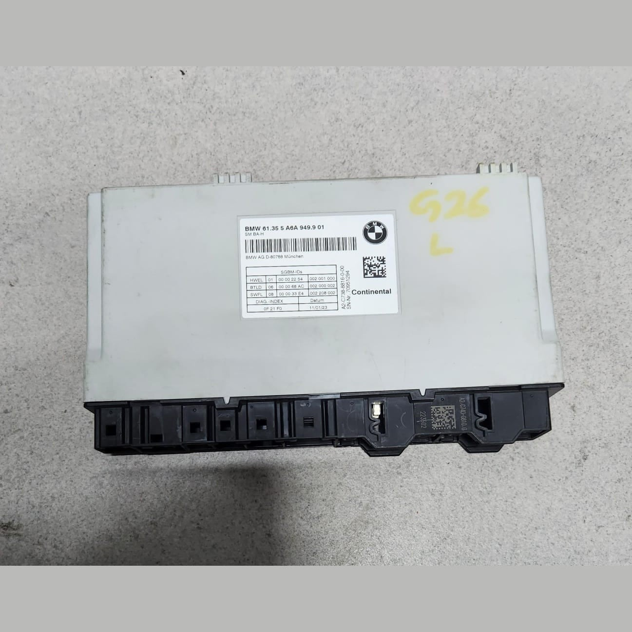 2020-2024 BMW M240i Front Seat Control Module 5A6A949  M240i X3 G01 iX and M3