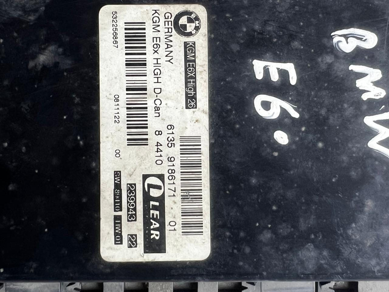 2008-2012 BMW 528i Body Gateway Control Module 9186171 5-Series 528i and 6-Serie
