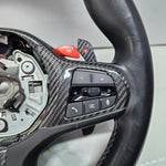 Bild in die Galerieansicht laden, 2021 BMW M3 G80 M4 G82 G83 Carbon Steering Wheel Shift Pads 9882883 OEM