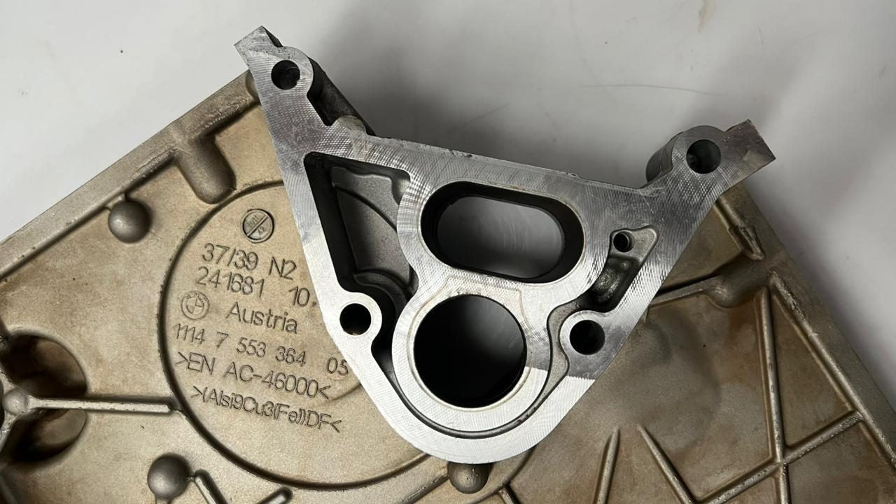 2011-2018 BMW X5 Lower Timing Cover 7553364 X5 and X6 models V8 4.4L twin 