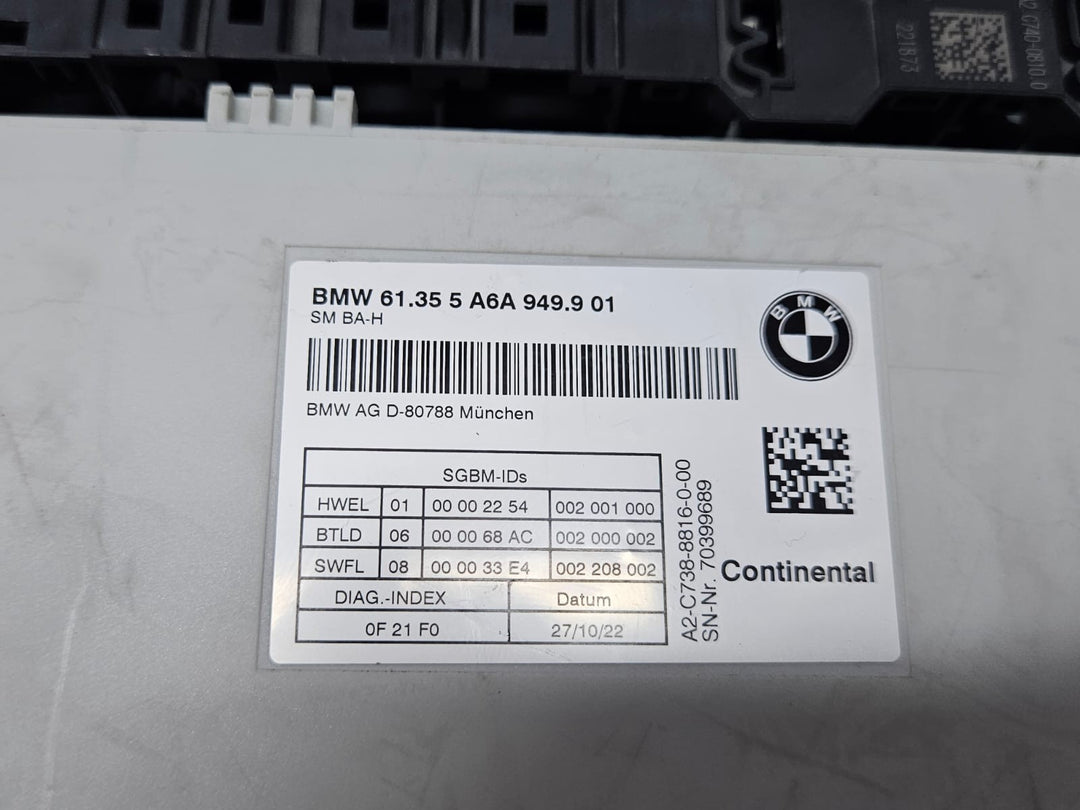 22-24 BMW G26 G01 X3 M4 G83 Driver Left Front Seat Control Module 5A6A949 OEM