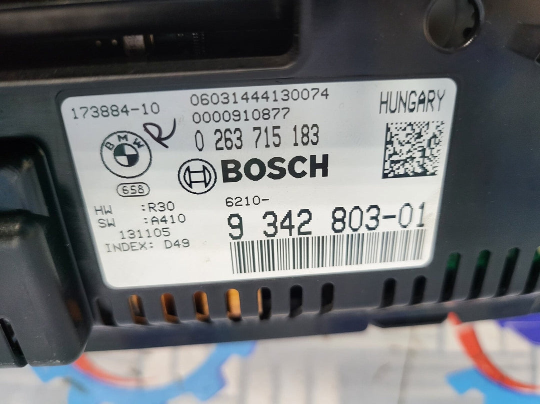BMW 5 SERIES Speedometer Instrument Cluster 2009-2017 2.0L Petrol 9342803