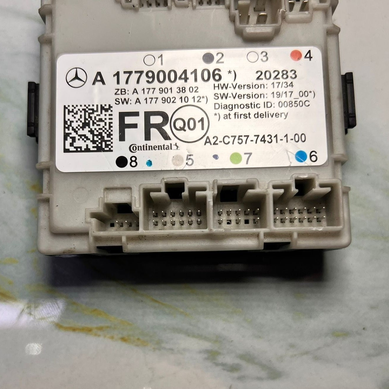 2020-2025 Mercedes-Benz GLB250 Front Right Door Control Unit A 177 900 41 06 GLB