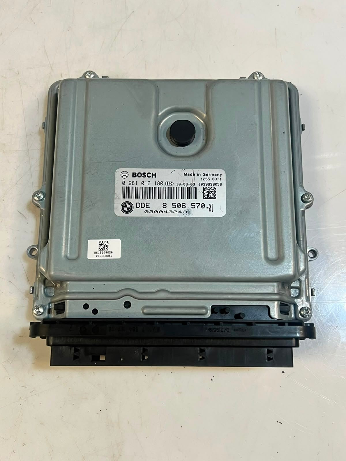 BMW X5 E70 X6 E71 N57 Engine Control Unit ECU SET DDE+CAS3+1KEY 8506570 OEM