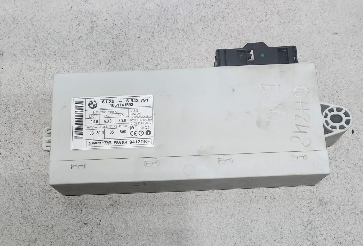 2005-12 BMW 120i Engine Control Module DME 7561834 3 Serie E87 E90 120i 320i N46
