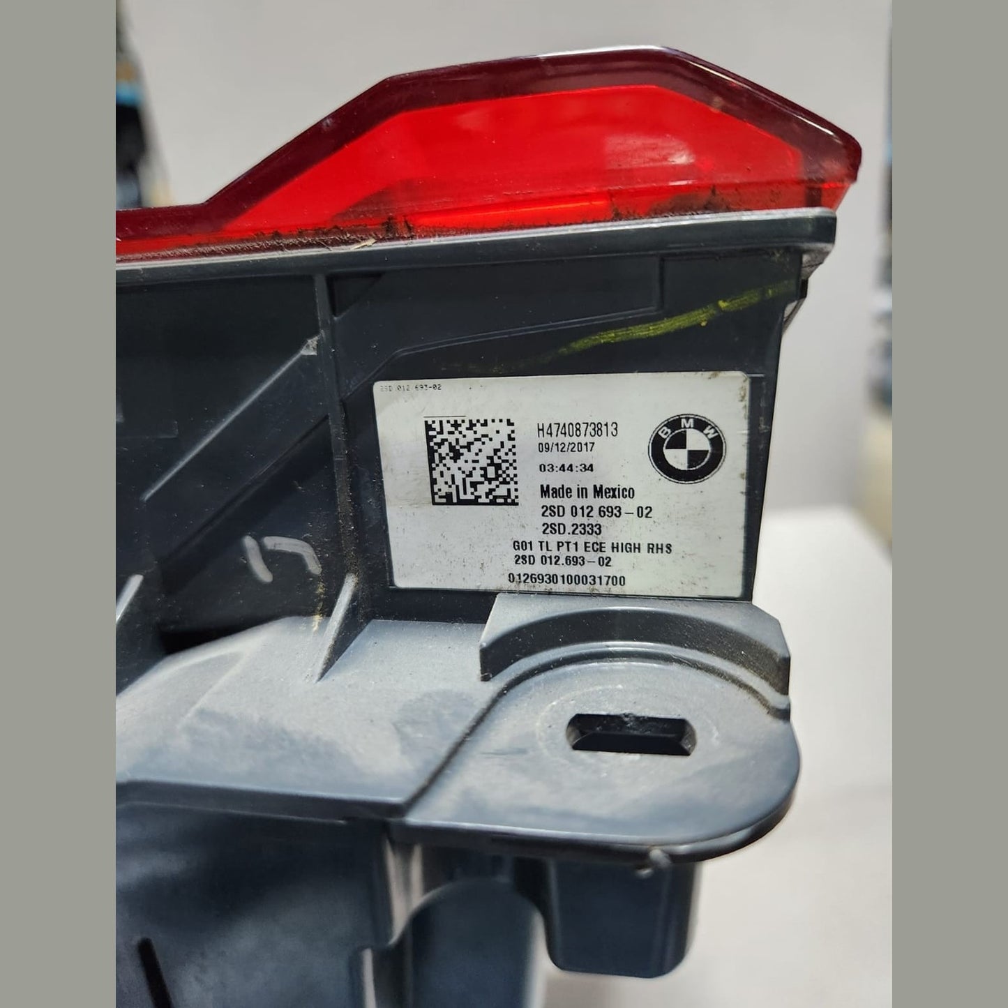 2017-2019 BMW X3 Outer Tail Light 7408738 X3 G01  USA version