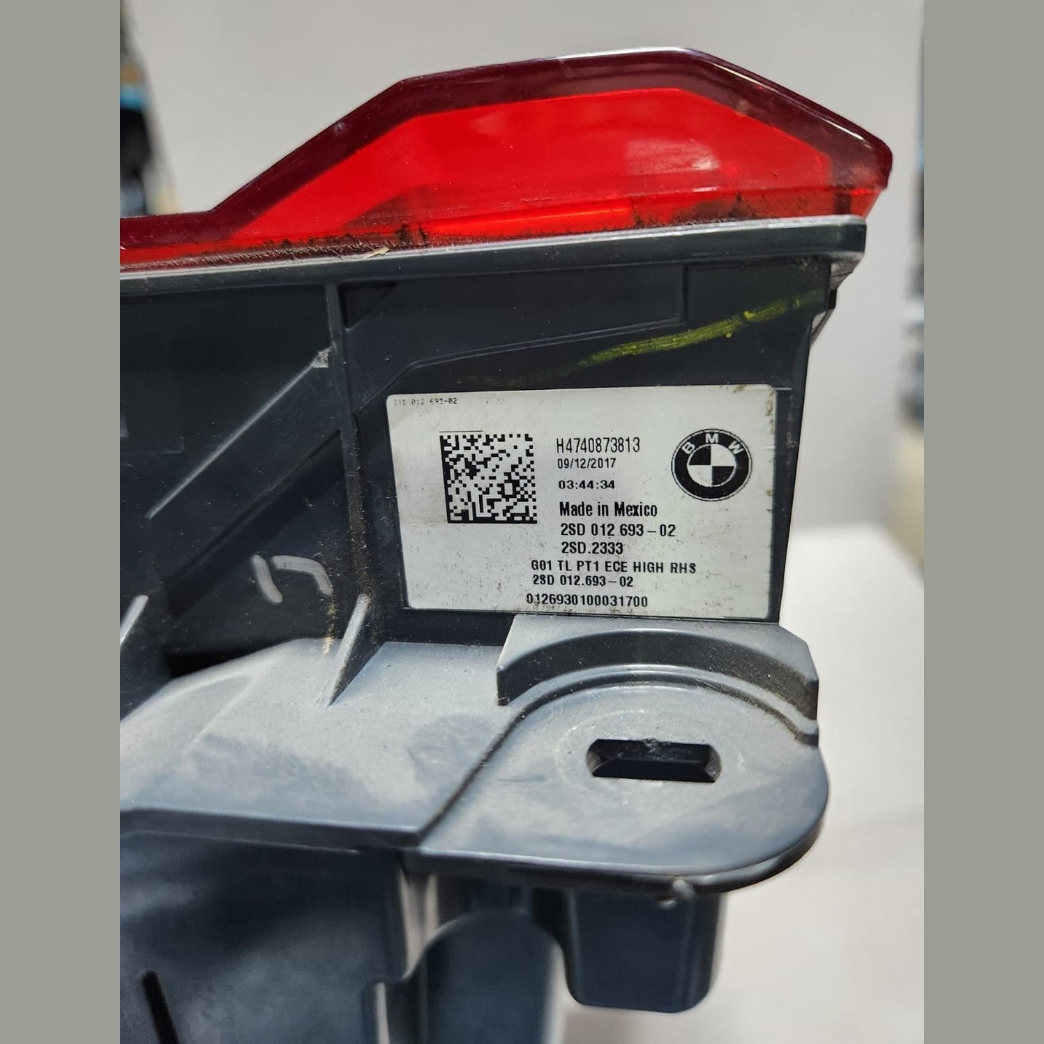 2017-2019 BMW X3 Outer Tail Light 7408738 X3 G01  USA version