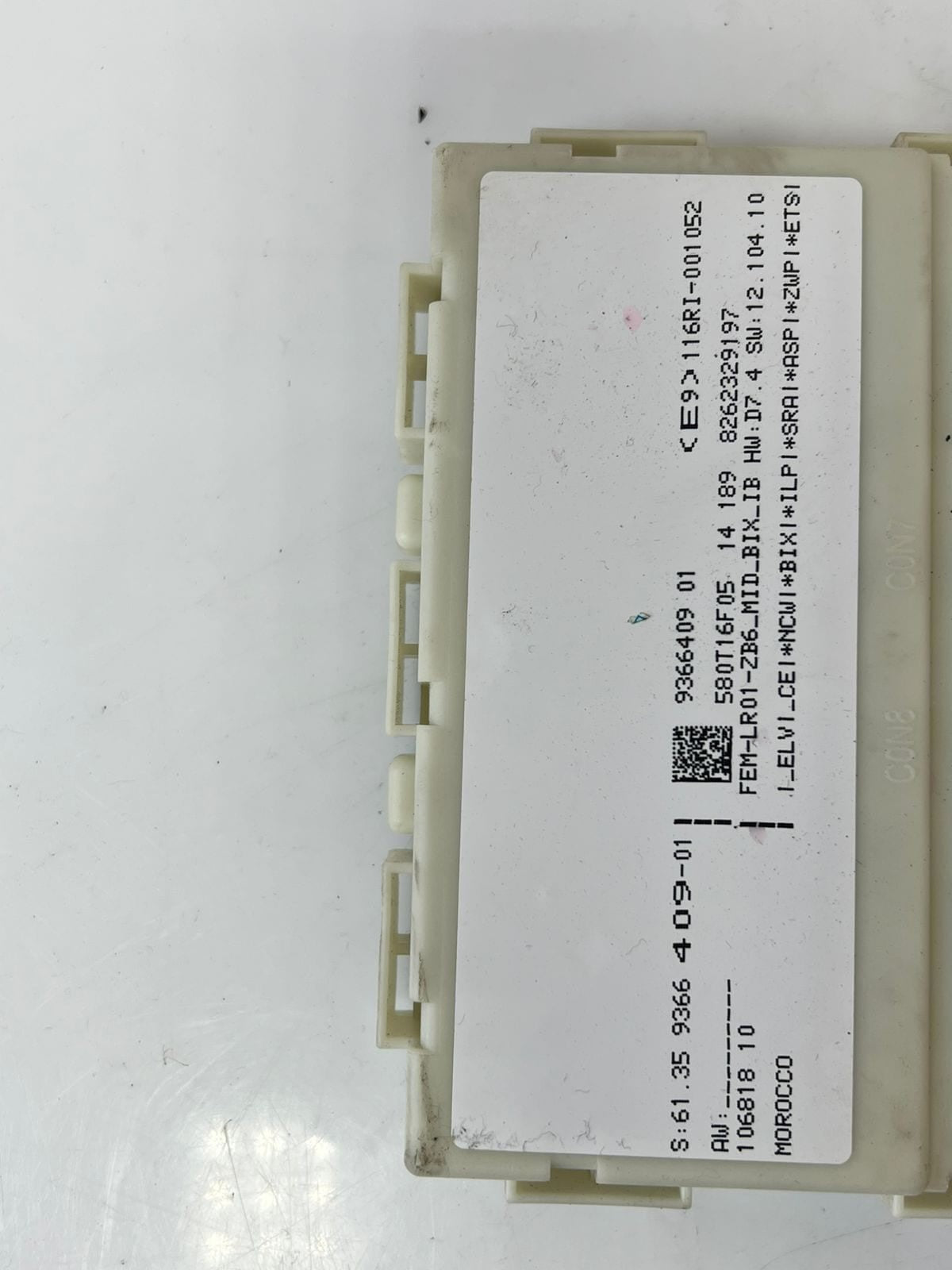 BMW N13 F30 Engine Control Unit ECU COMPLETE SET DME + FEM + 1 KEY 8666863 - 13