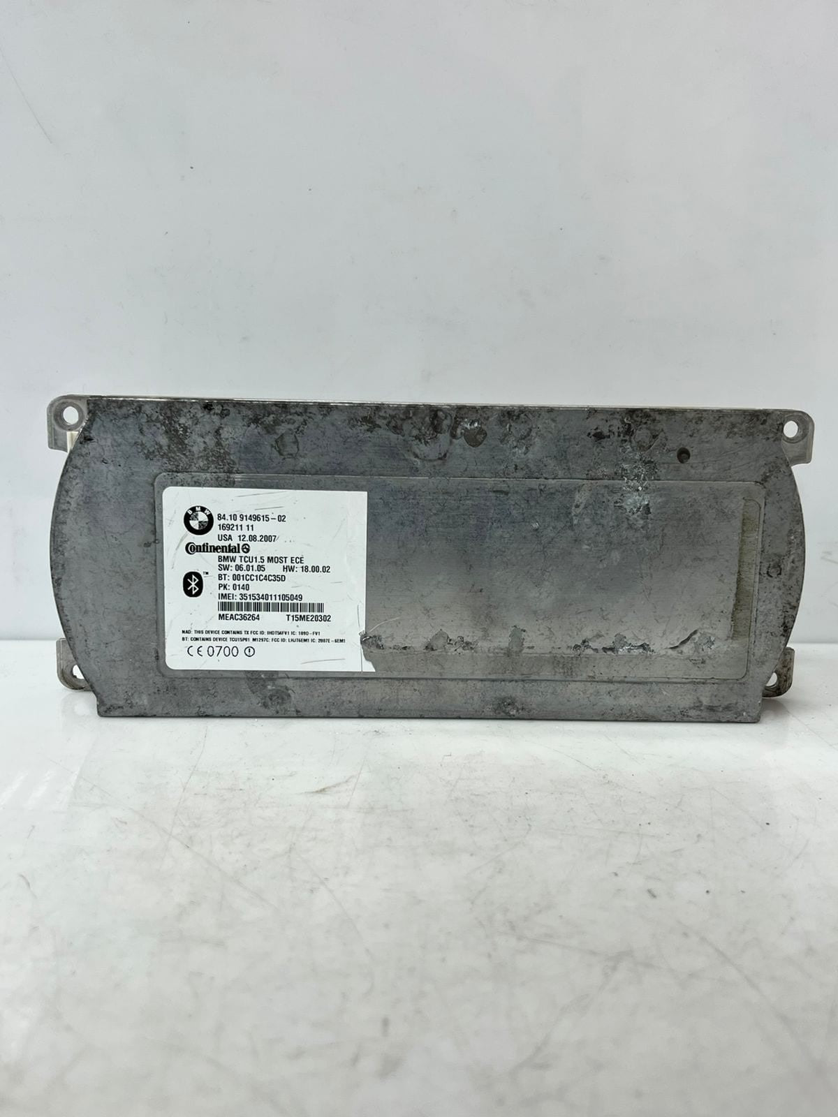 2007-2014 BMW X5 E60, E61, E70 Telematics Bluetooth Control Module 9149615 OEM