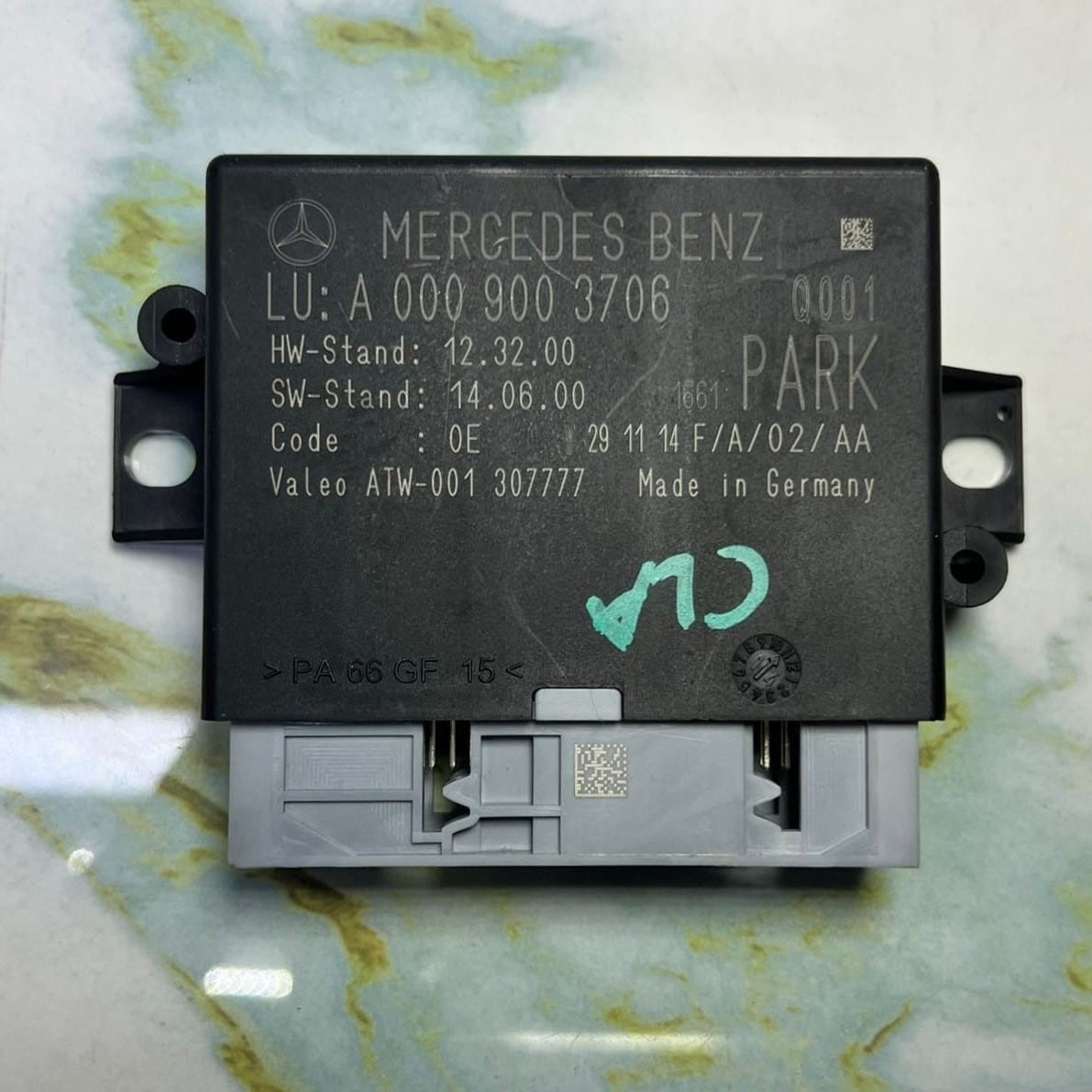 14-16 Mercedes E350 Parking Distance Control Module A0009003706  W212 W213 W205